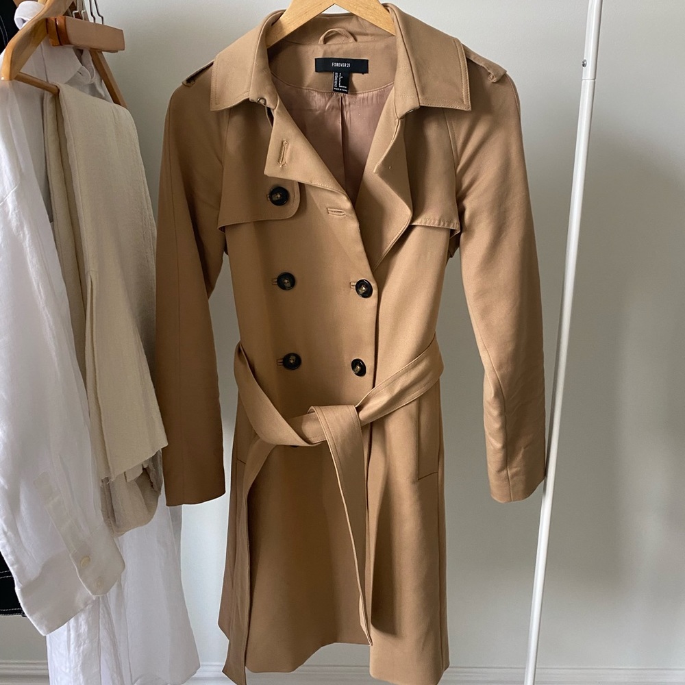 Beige Trench Coat